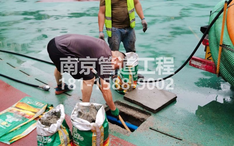 218晶桥镇管道清淤