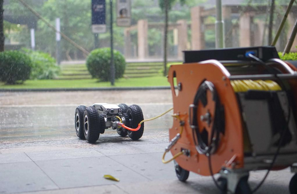 285晶桥镇管道检测机器人