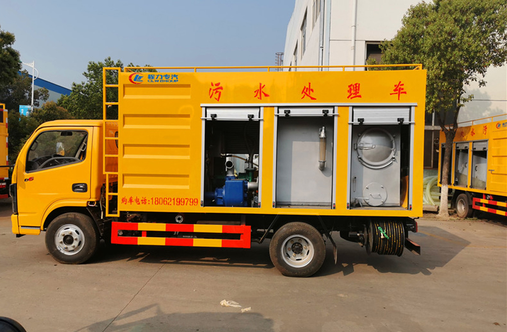 281晶桥镇污水分离车